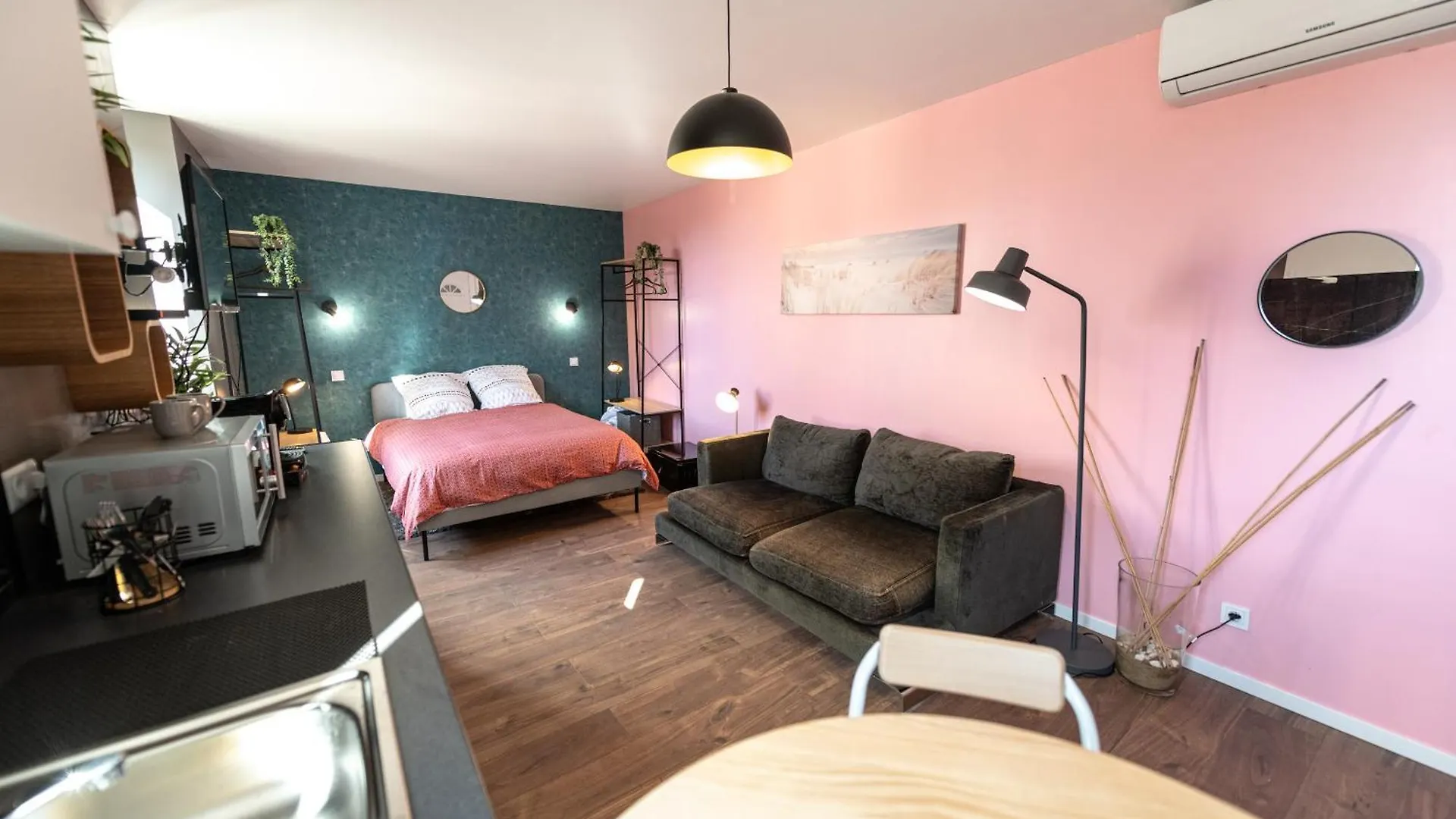 Kasa Lounge - Climatisation - Au Calme Apartment Rive-de-Gier